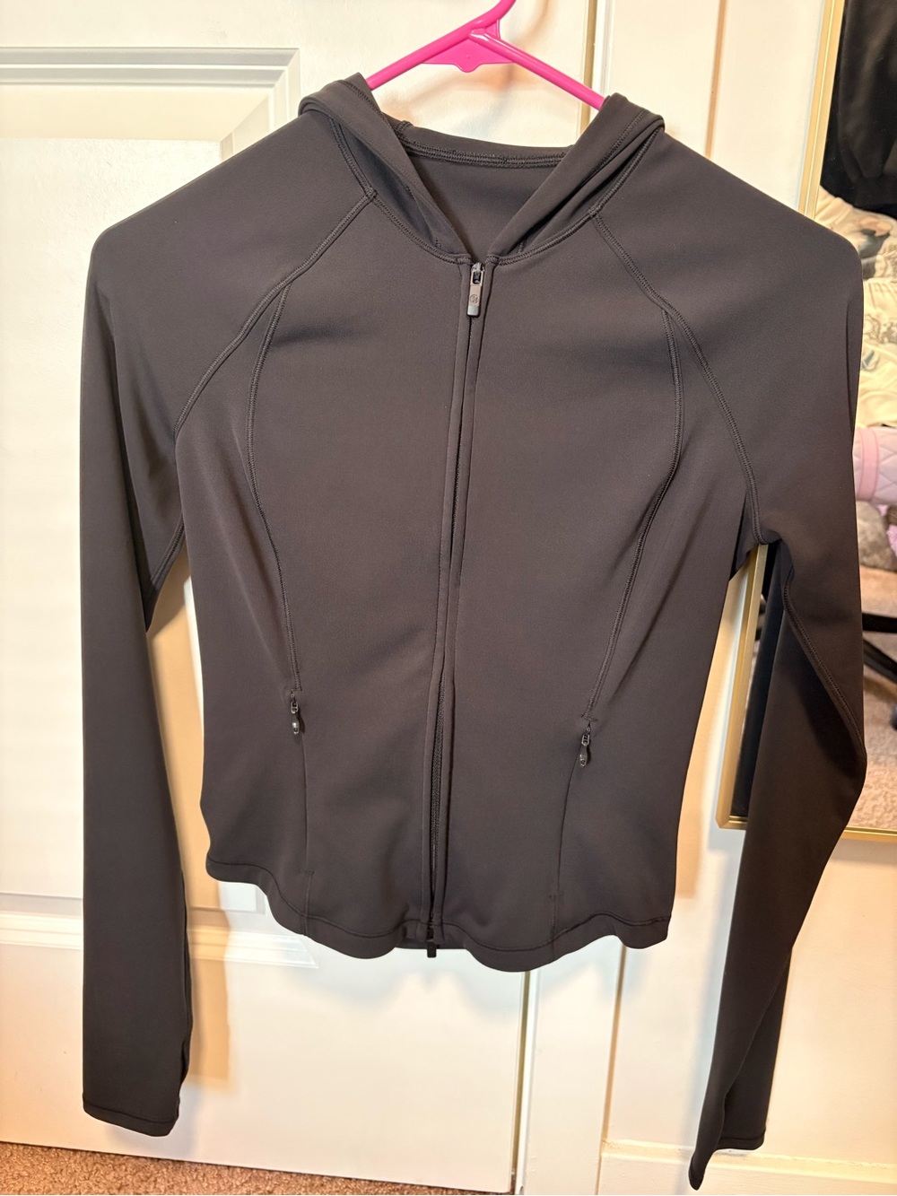 Lululemon Wunder Train Jacket Size 4 Black